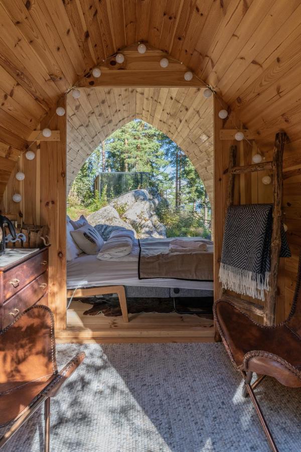 The Wonderinn Mirrored Glass Cabin - Wonderinn Delta Hektner المظهر الخارجي الصورة