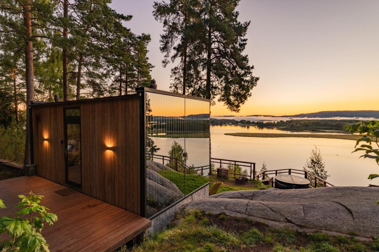 The Wonderinn Mirrored Glass Cabin - Wonderinn Delta Hektner المظهر الخارجي الصورة