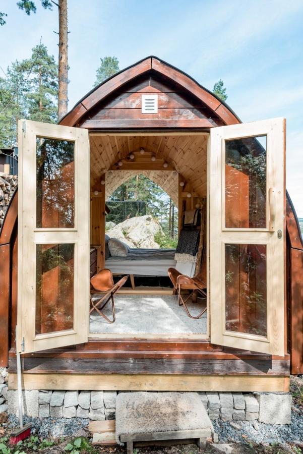 The Wonderinn Mirrored Glass Cabin - Wonderinn Delta Hektner المظهر الخارجي الصورة